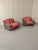 Vintage Armchairs in Fabric and Wood, 1970s, Set of 2 For Sale - Image 4 of 11