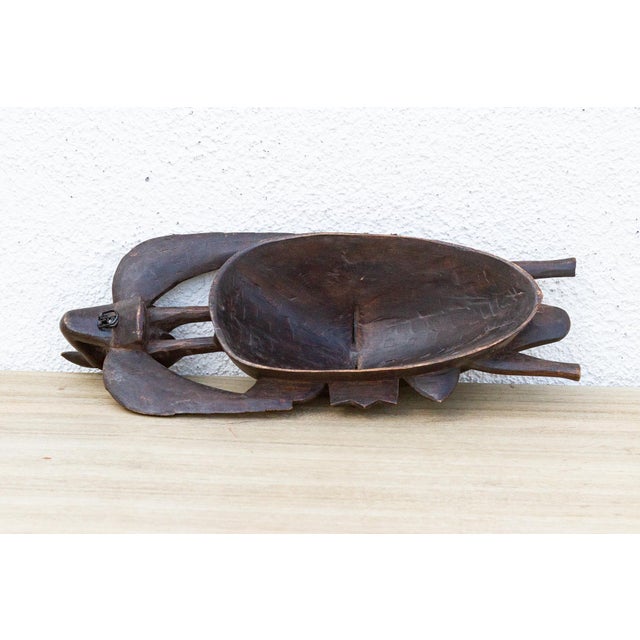 Wood Carved Kwele Mask, Guardian of the Harvest For Sale - Image 7 of 8