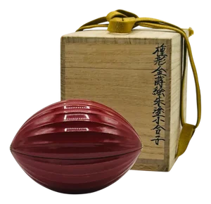 Japanese Lacquer Box by Shinya Yamamura, 2010s