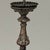 Pair of 18th Century Italian Baroque Silver Gilded Candlesticks For Sale - Image 10 of 18