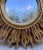 Gold Mid-Century French Sunburst Mirror in Gold, 1950s For Sale - Image 8 of 12