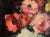 Mid 20th Century Vase of Roses Still Life - Original Impressionist on Board by Leon Franks For Sale - Image 5 of 7