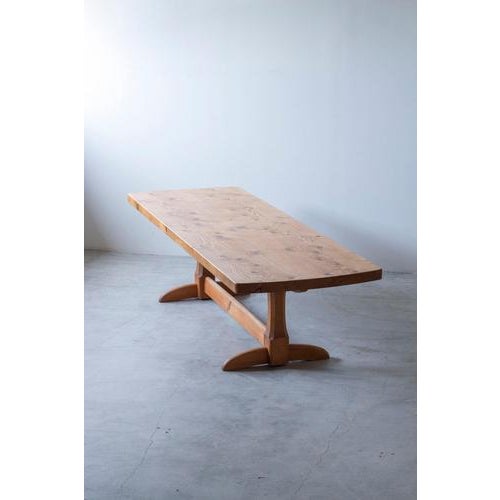 1950s Pine Sportstuge Dining Table by Alf Sture For Sale - Image 5 of 17