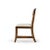 Crafted with a heavily distressed walnut-stained finish, this chair radiates vintage country farmhouse character and...