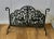 Gothic Pierced Wrought Iron Fire Screen For Sale - Image 6 of 8