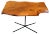 Solid Wood Side or Coffee Table in the Style of Carl Auböck, 1960s For Sale