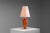 Vintage Wooden Table Lamp with Cone Lampshade, 1970s For Sale - Image 10 of 10