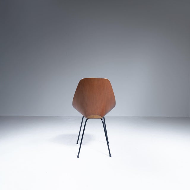 Tan Medea Chairs by Vittorio Nobili, Set of 6 For Sale - Image 8 of 12