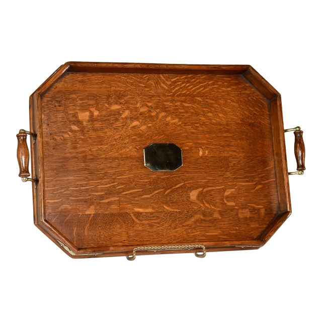 Late 19th Century English Serving Tray For Sale