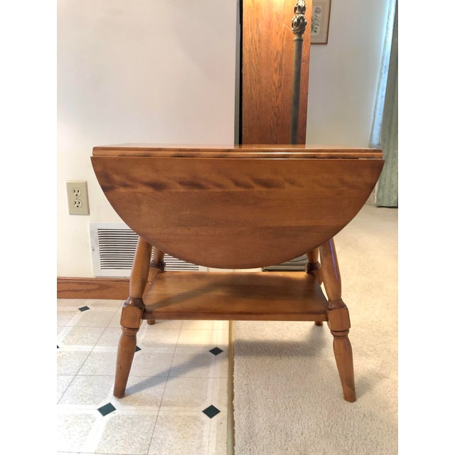 1950s Cushman Colonial Drop Leaf Side Table Chairish