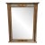 Neoclassical Style Giltwood Painted Wall Mirror, Vintage For Sale