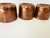 English Antique English Copper Jelly Moulds, Set of 3 For Sale - Image 3 of 5