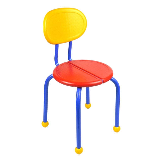 Vintage Children's Chair by Knut & Marianne Hagberg for Ikea, 1990s For Sale