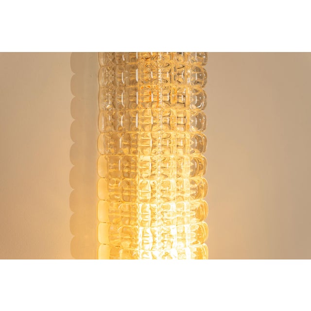 Large Murano Glass Wall Lamp from Venini, Italy, 1970s For Sale - Image 10 of 13