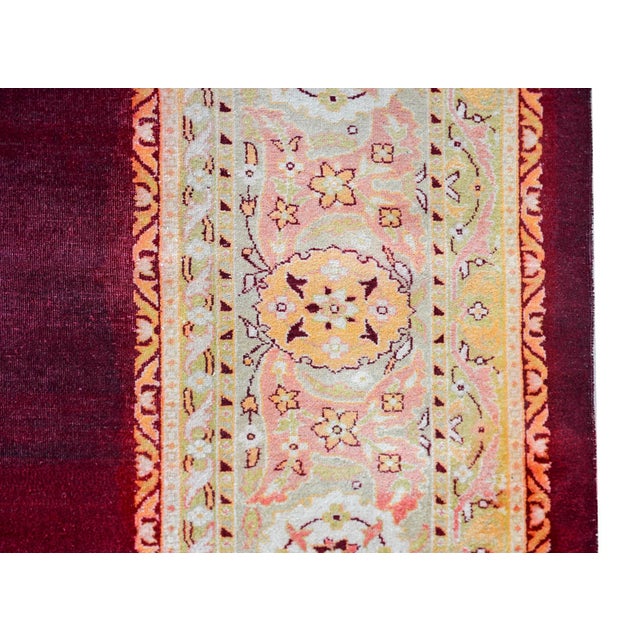Indian Early 20th Century Indian Agra Rug For Sale - Image 3 of 10