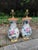 Late 20th Century Floral Ceramic Table Lamps Attributed to Vaughan Designs - a Pair For Sale In Atlanta - Image 6 of 7
