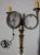 Gilt Finish Hunting Horn Electrified Wall Sconce For Sale - Image 9 of 11