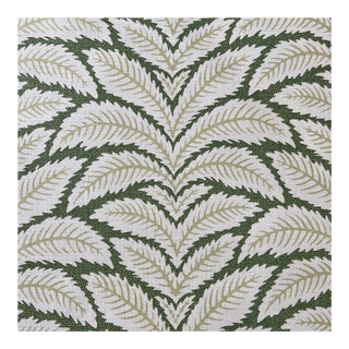 Brunschwig & Fils Talavera Linen Fabric in Green- 12 Yards For Sale