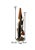 English Late 20th Century English Royal Guard Butler Fireplace Tool Set, Metal, 30"h For Sale - Image 3 of 10