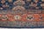 Blue Authentic 19th Century Persian Sultanabad Blue, Red Hand Knotted Wool Rug For Sale - Image 8 of 9