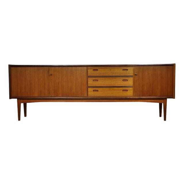 Mid-Century German Modern Wooden Sideboard from Bartels, 1960s For Sale