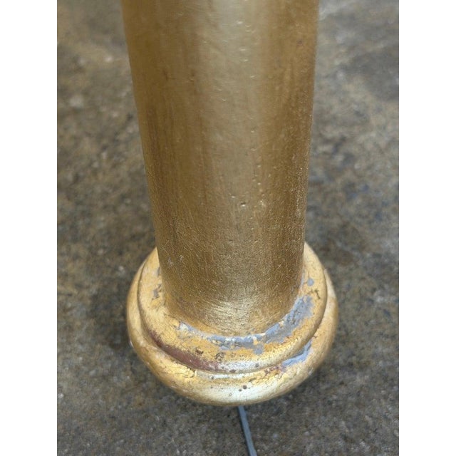 Italian Neoclassical Gilt Gueridon Side Table by Miamar Home For Sale - Image 9 of 10