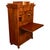 Antique Austrian Flame Mahogany Inlaid Rosewood Biedermeier Secretary Chest 1820 For Sale - Image 11 of 17