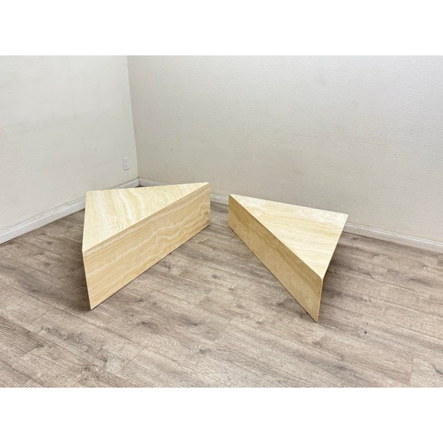 Vintage Travertine Coffee Table For Sale - Image 10 of 11