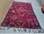 Textile Vintage Moroccan Boujaad Berber Rug in Purple Wool, 1980s For Sale - Image 7 of 8