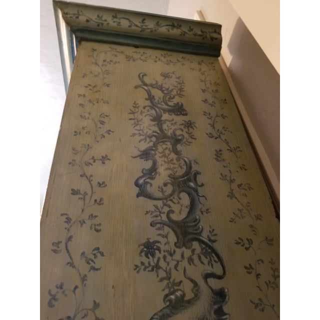 18th Century French Painted Cabinet For Sale - Image 10 of 12