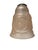 Wrought Iron and Molded Glass Table Lamp, 1930s For Sale - Image 6 of 7
