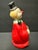 Vintage Late 20th Century Red Polka Dot Clown Bell For Sale - Image 9 of 11