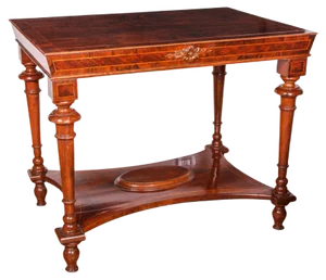 Early-19th Century Italian Walnut Center Table