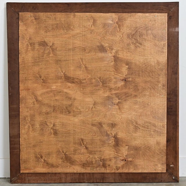 Early 20th Century Early 20th Century Large French Oak Frame with New Mirror Glass For Sale - Image 5 of 8