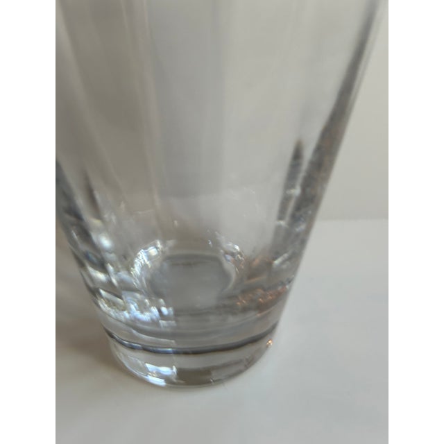 Vintage 1970s Lenox "Autumn" Collection 10" High Crystal Vase Handblown With 24k Gold Encrusted Band For Sale - Image 11 of 12