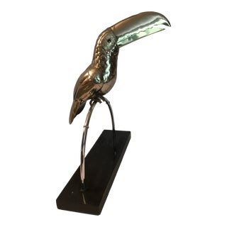 1990s Toucan Sculpture In the Style of Sergio Bustamanto For Sale