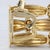 Metal Vintage Tiffany 3-Row Bracelet 18k Yellow Gold W/ Box Magazine 7" 18mm For Sale - Image 7 of 8