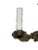 Brown Pair of Hand-Forged Wrought Iron Lamps, Spanish Revival Style, Spain For Sale - Image 8 of 8