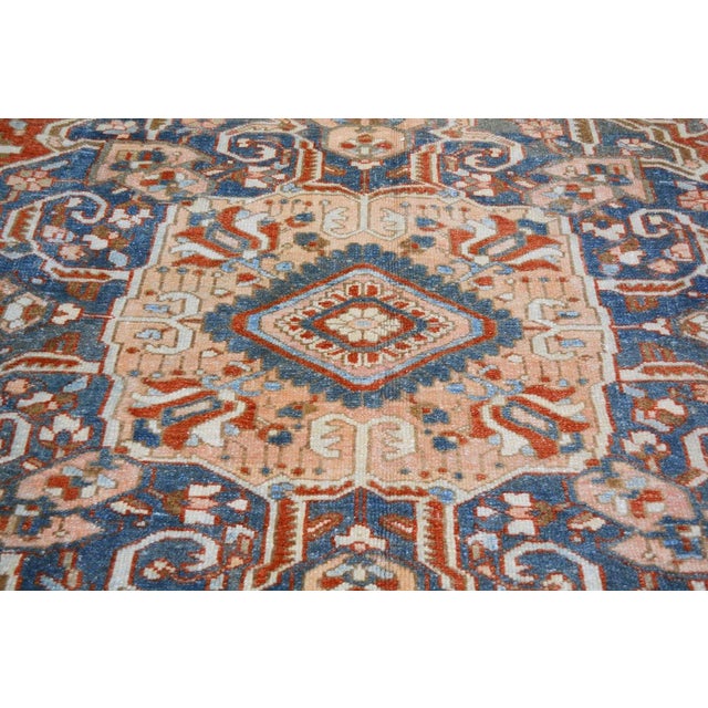 1960s Vintage Turkish Anatolian Hand Knotted Wool Rug, 12x16'6 For Sale - Image 5 of 5