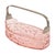 French Pink Depression Glass Jardinière Bowl with Cherubs and Birds For Sale - Image 4 of 18