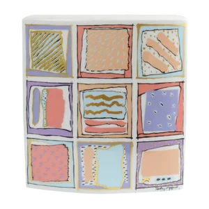 German Postmodern Porcelain Vase by Dorothy Hafner for Rosenthal, 1980s