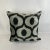 2010s Turkish Modern Gray Velvet Silk Ikat Pillow Cover For Sale - Image 5 of 5