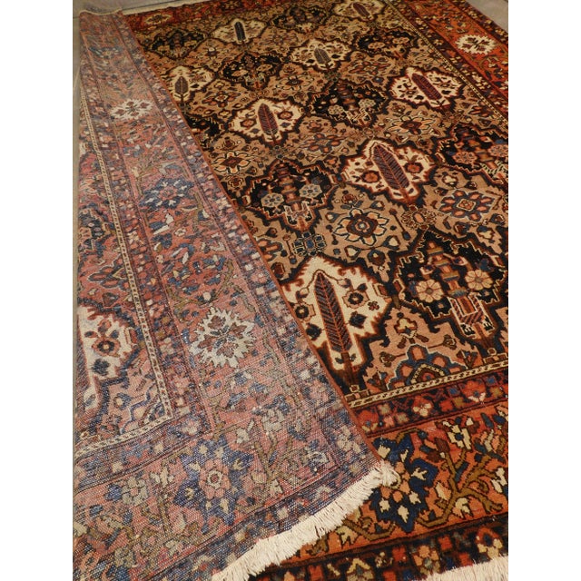 Vintage Persian Bakhtiar Rug For Sale - Image 10 of 13
