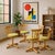 Set of 5 Scandinavian Swivel Chairs by Edsbyverken, 1960s For Sale - Image 4 of 18