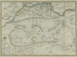 Antique Map of North Africa with the Sahara Desert, 1809