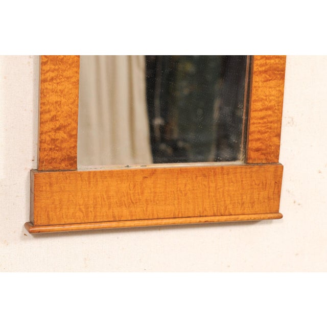 Mid-Century Modern Swedish Karl Johan Birch Mirror, Circa 1840 For Sale - Image 3 of 11
