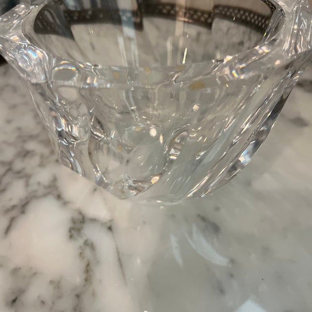 Orrefors Orrefors Crystal Bowl For Sale - Image 4 of 6