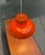 Metal Mid-Century Modern German Space Age Orange Pendant Lamp, 1960s For Sale - Image 7 of 18