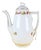 Teapot with Floral Motifs from Ginori For Sale