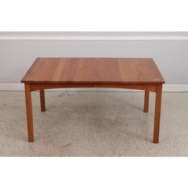 Age: Approx. 20 Years Old Details: Harvey Ellis Design Finish no 718 Mortise & Tenon Legs Arts & Crafts Style Nice Inlay...